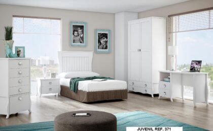 Habitación juvenil sob medida: fresca y moderna