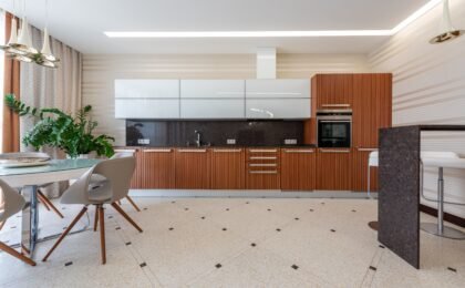 Kitchen design floor